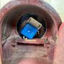 Wooden Napoleon Hat Mantle Clock - Large - Spares or Restoration Image 10