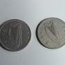 Pair of Irish shillings Image 2