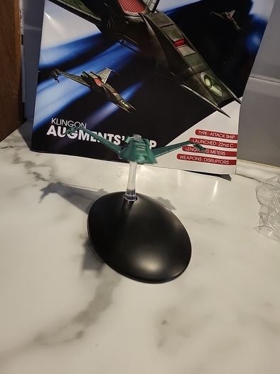 star trek eaglemoss klingon augments ship
