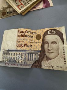 5 pound note 15-10-1999