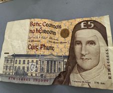5 pound note 15-10-1999