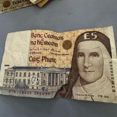 5 pound note 15-10-1999