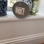 faux plants with patterned tin containers Image 2