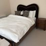 Soho Home Keira King Bed Velvet Chocolate Image 2