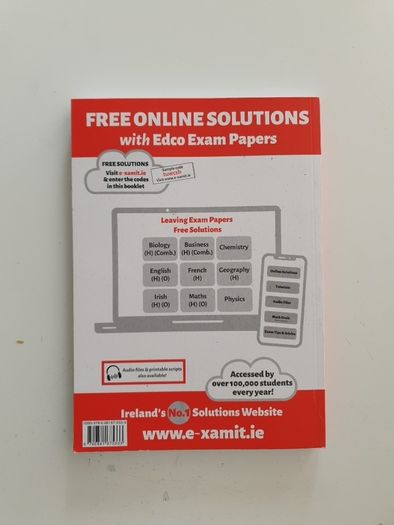 French higher level exam papers Edco exams 2026