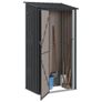 Garden Sheds Anthracite 103 x 74 x 200 cm Metal Image 2