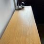 Oak 2 Drawer Console Table Image 5