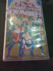 Three Musketeers Vhs Tape