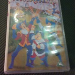 Three Musketeers Vhs Tape
