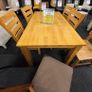Dinning table and 6 chairs (5ft). Image 6