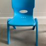Kids child strong stackable colour chairs x 4 Image 6