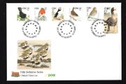 2001 Ireland Dual-value Birds Definitive stamps An Post First Day Cover (FDC)