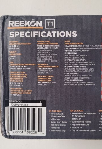 Reekon Measure Tape