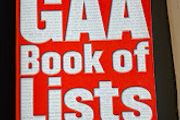 GAA Book of Lists