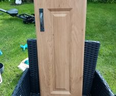 10 oak effect kitchen doors