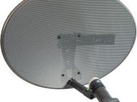 main image for ad Satellite dish with quad LNB and installation