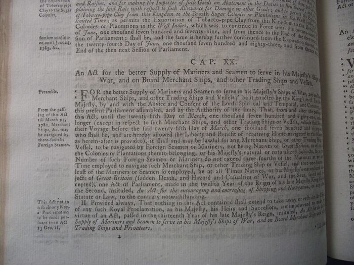 The Statutes at Large - (King George the Third) - by Charles Eyre and William Strahan in London 1780