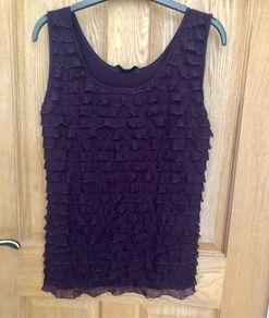 Size 16 dunnes ruffle top
