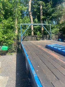 45 foot step frame trailer