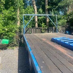 45 foot step frame trailer