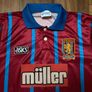 Aston Villa Original Home Jersey 93/94 Image 2