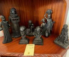 Vintage Collection of Genesis Bronze Ornaments and Busts