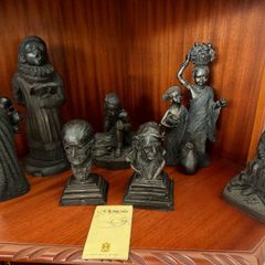 Vintage Collection of Genesis Bronze Ornaments and Busts