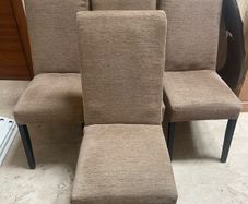 4 x Exquisite Very Sturdy Padded Kitchen Dining Chairs - Can Deliver