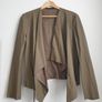 Zara Faux Leather Jacket Size Large Image 5