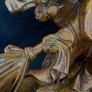 Vintage Maitreya Buddha figure carrying money bag Image 9