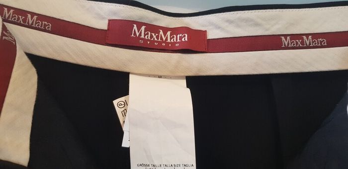 Max Mara Studio Black Trousers Size 8