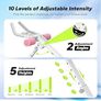 Ab Machine, Abs Workout Equipment, Adjustable Ab Trainer Machine for Abs Workout at Home Gym, Foldable, Knee Protection Image 3
