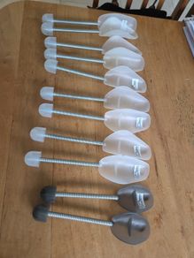Shoe shapers or stretchers x 5 pairs for sizes uk 3-12