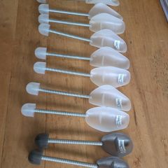 Shoe shapers or stretchers x 5 pairs for sizes uk 3-12