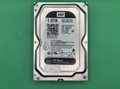 Western Digital Wd Black 1tb Sata Hdd