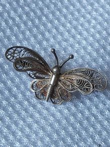 Vintage Butterfly brooch