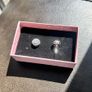 2CT Moissanite Halo Earrings - VVS1 GRA Certified Image 2