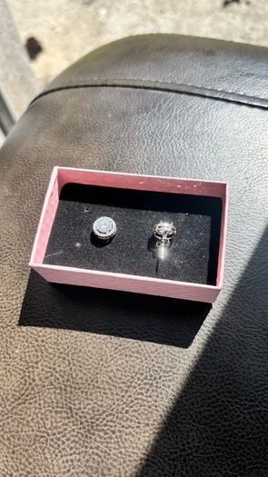 2CT Moissanite Halo Earrings - VVS1 GRA Certified