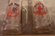 two pint memorabilia glasses