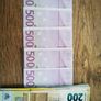 Euro notes 100, 200, 500 Image 4