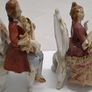 Dresden lace Victorian porcelain figurines Image 2