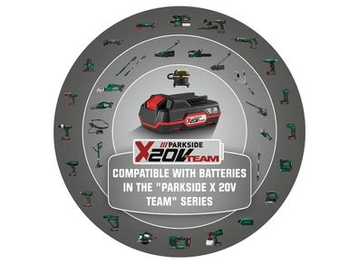 Parkside 20V Cordless Power Tools with 3 Year Warranty! Drill, Jigsaw, Charger, 4Ah Battery, Pump/Compressor, Hammer SDS Drill, Heat Gun, Impact Driver, Orbital Sander, Circular Saw, Sabre Saw, Angle Grinder, Pressure Washer, Wrench, Glue Gun, Leaf Blower