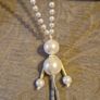 Pearl long necklace Image 4
