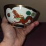 Vintage hand painted Chinese rice bowl Image 8
