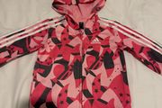 Adidas baby girl hoody 9-12 m.