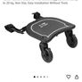 Nurse Platform Skate for Prams and Buggies, Universal up to 20 kg, Non-Slip, Easy Installation Without Tools Image 2