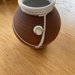 Stephen Pierce 9inch Pottery vase.