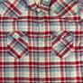 Levis Strauss Shirt Mens XXL Blue Red Plaid Western Top - Pearl Snap - White Tag Image 10