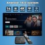 Android 14 TV Box 2GB RAM 32GB ROM RK3518 Quad Core Smart TV Box 4K WiFi Bluetooth 5.0 USB 3.0 H.265 Image 7