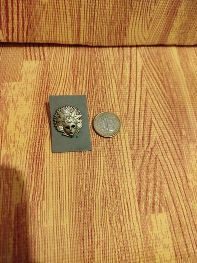 Mardi Gras Brooch (Vintage)
